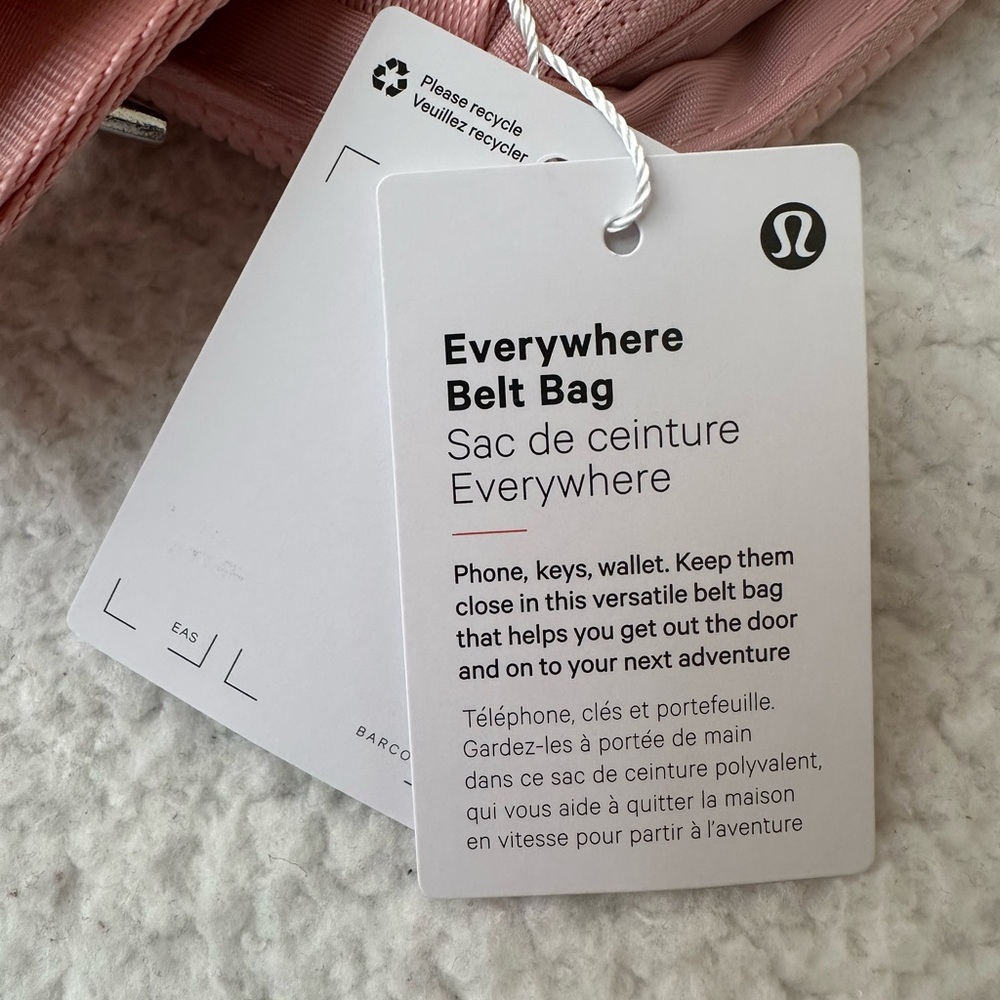 Lululemon Everywhere belt bag 1L in Deco Pink - Picture 5 of 16